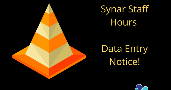 Synar Staff Hours Data Entry Notice!